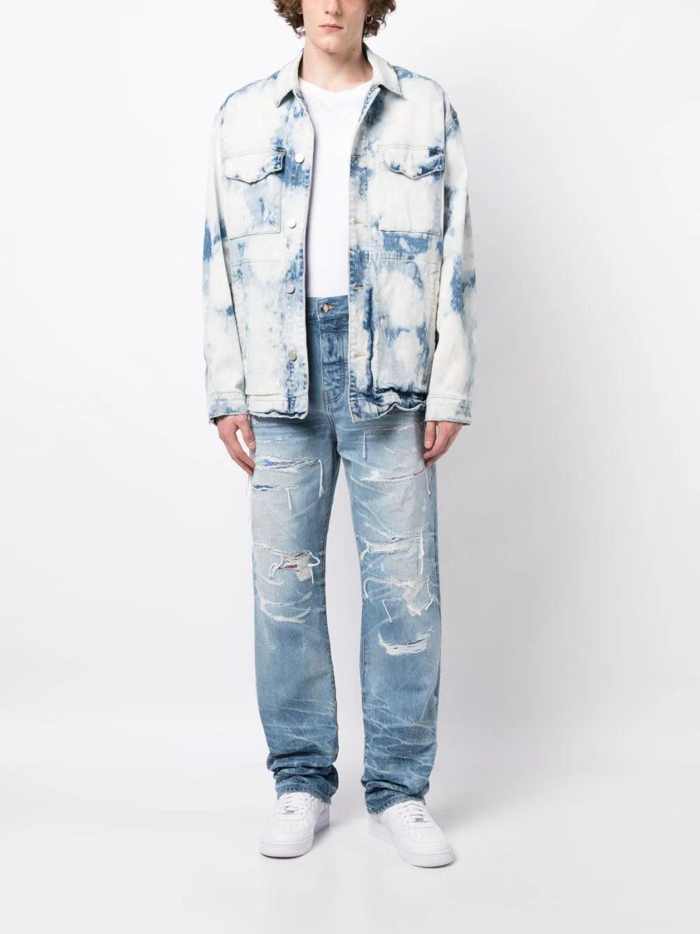 AMIRI Distressed Lose-fit Jeans