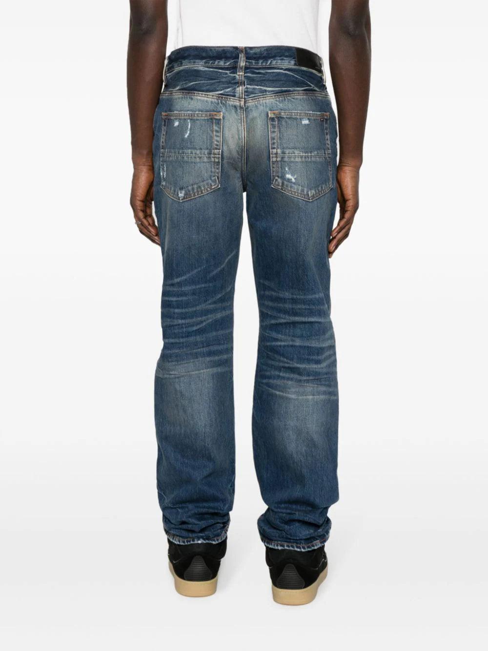 AMIRI Fractured Straight Jeans