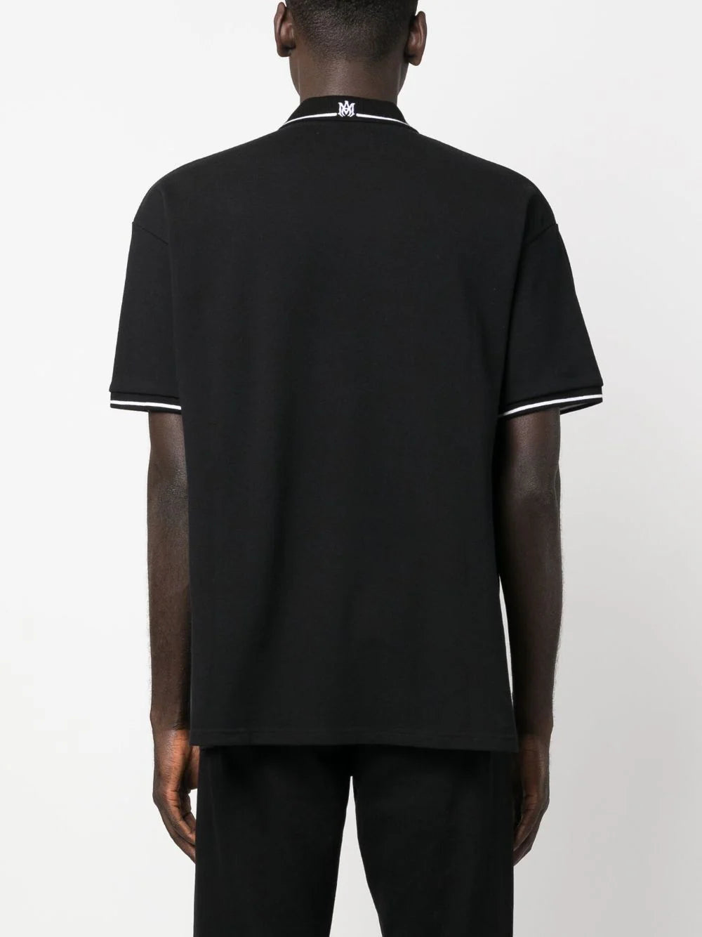 AMIRI Logo-embroidered Cotton Polo Shirt