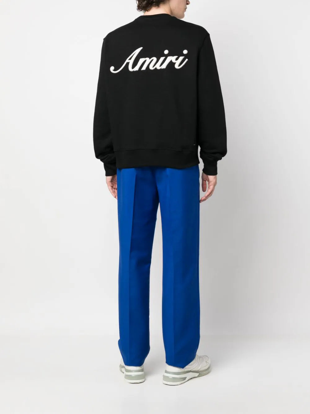 AMIRI Logo-embroidered Cotton Sweatshirt