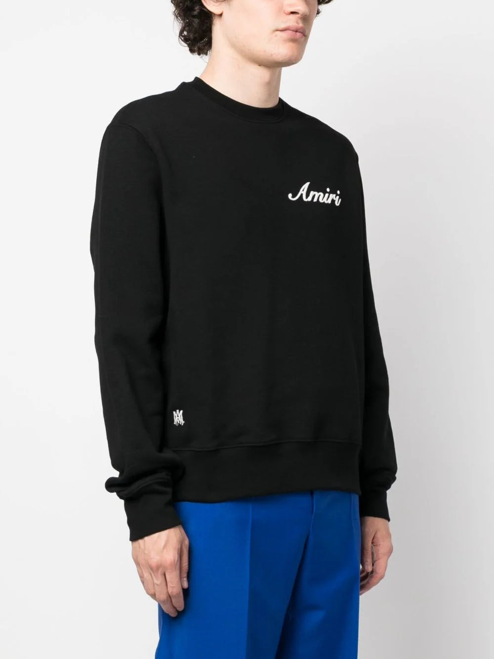 AMIRI Logo-embroidered Cotton Sweatshirt