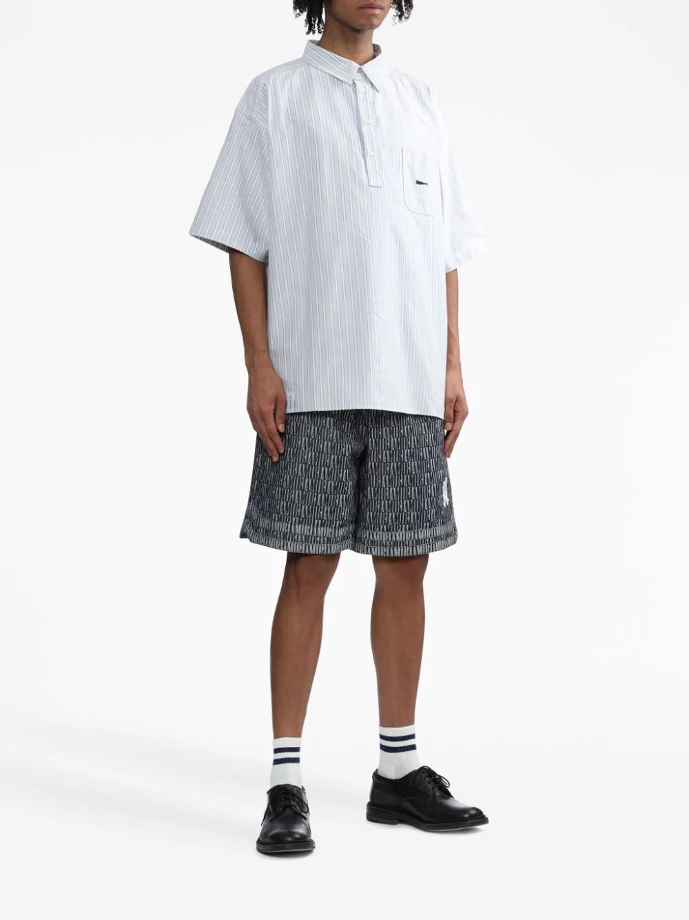 AMIRI Logo-patch Cotton Shorts