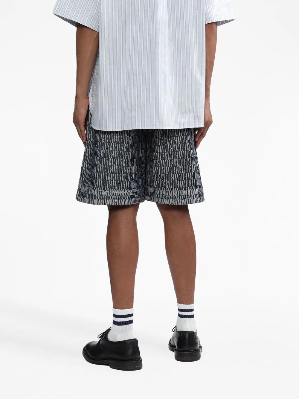 AMIRI Logo-patch Cotton Shorts