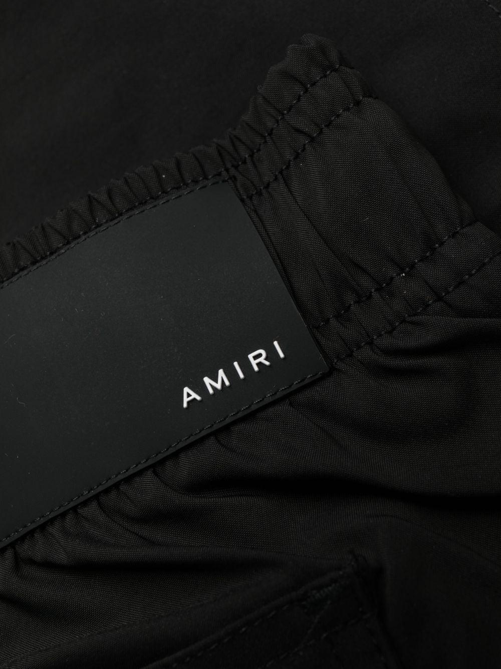 AMIRI Logo-print Swim Shorts