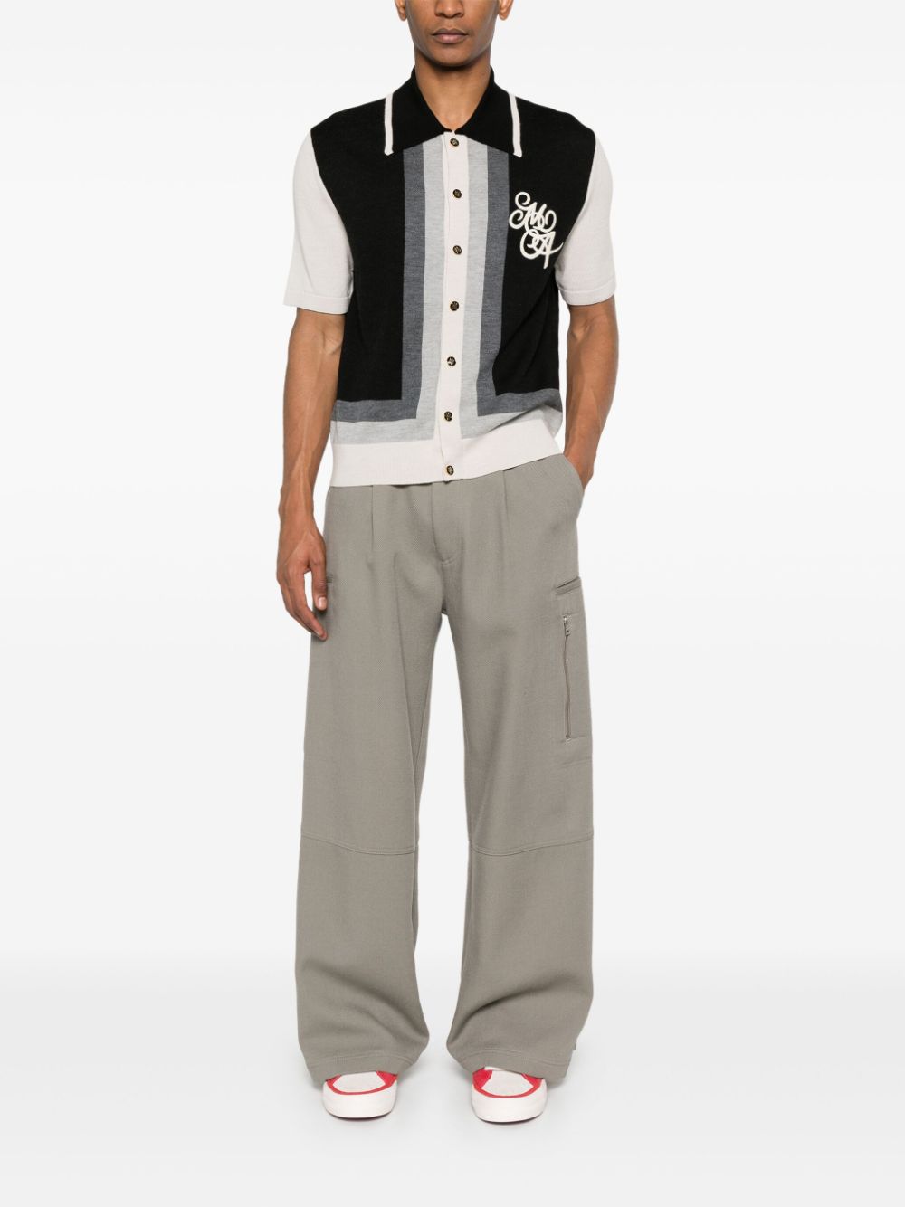 AMIRI Ma Swirl Retro Polo