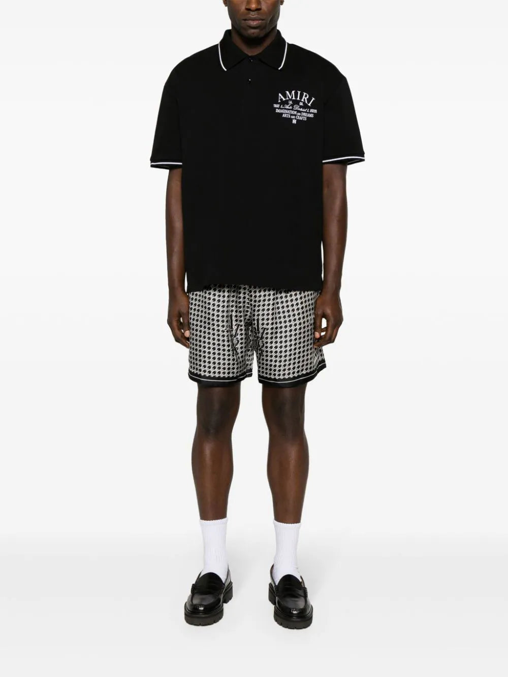 AMIRI Piqué Amiri Arts District Polo