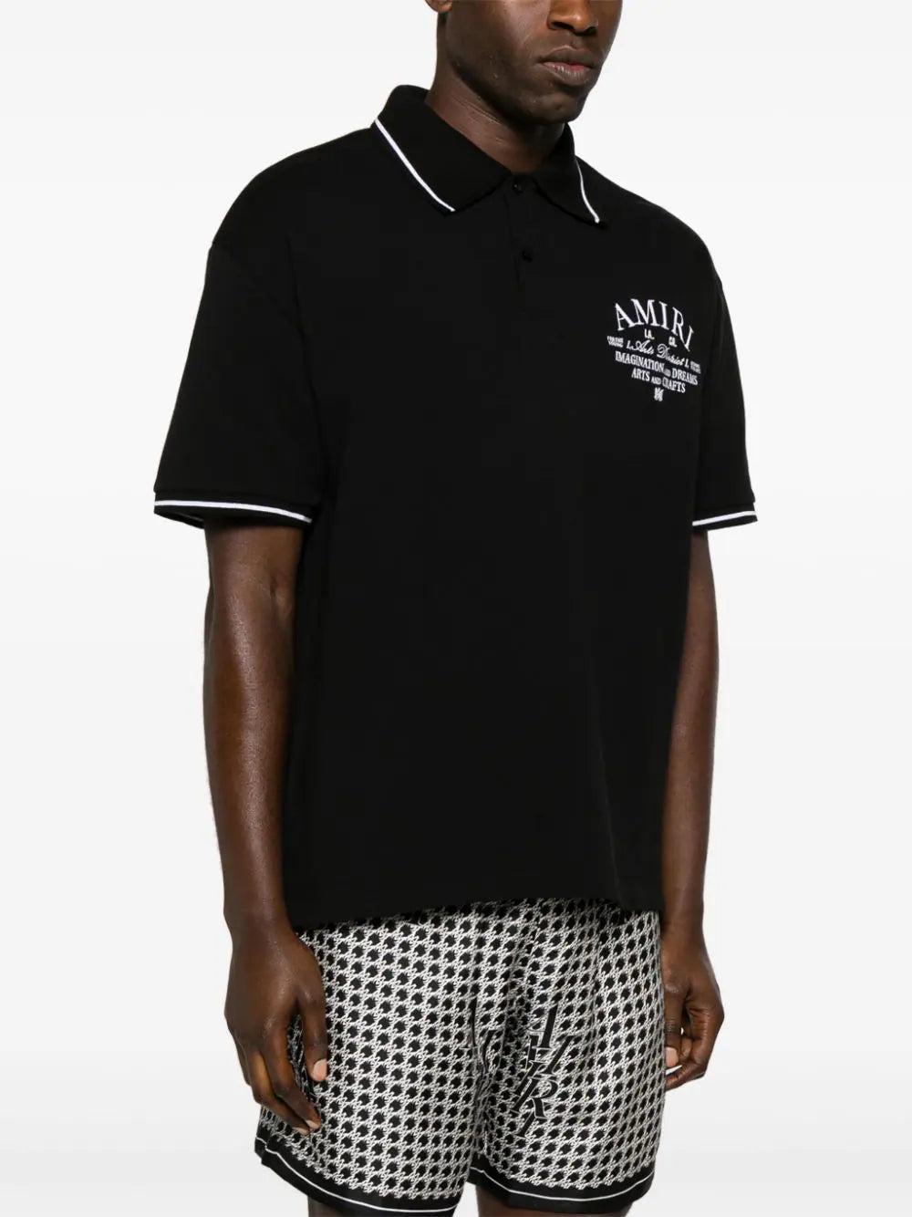 AMIRI Piqué Amiri Arts District Polo