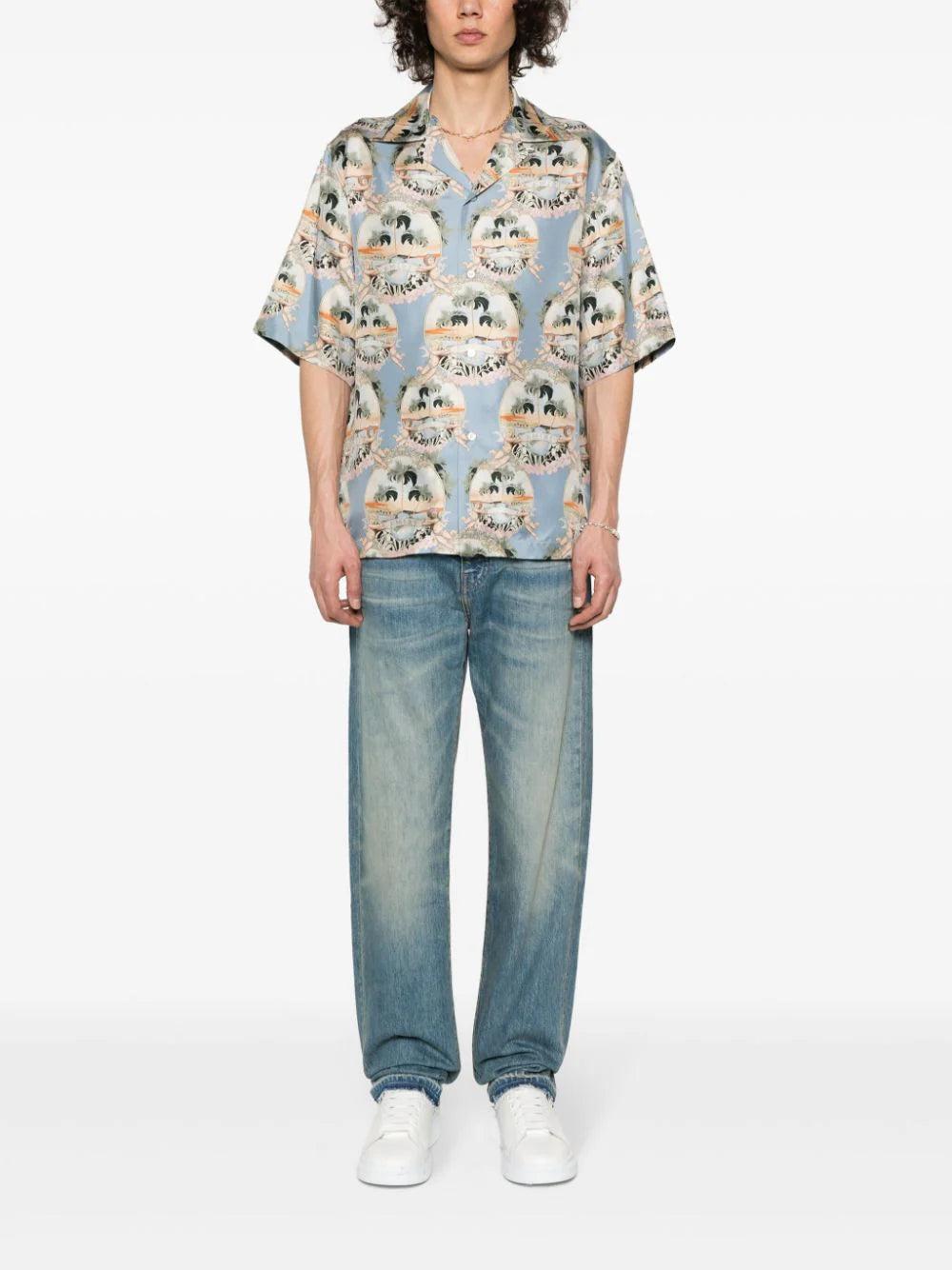 AMIRI Released Hem Straight Jeans