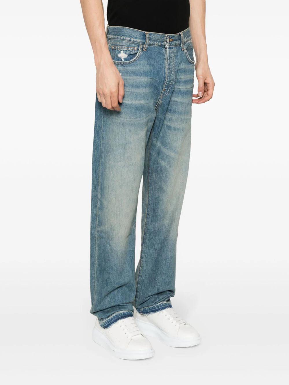 AMIRI Released Hem Straight Jeans