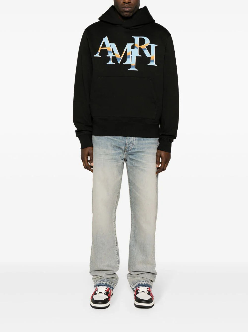 AMIRI Staggered Chrome Sweatshirt