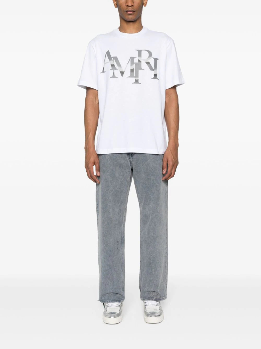 AMIRI Staggered Chrome T-shirt