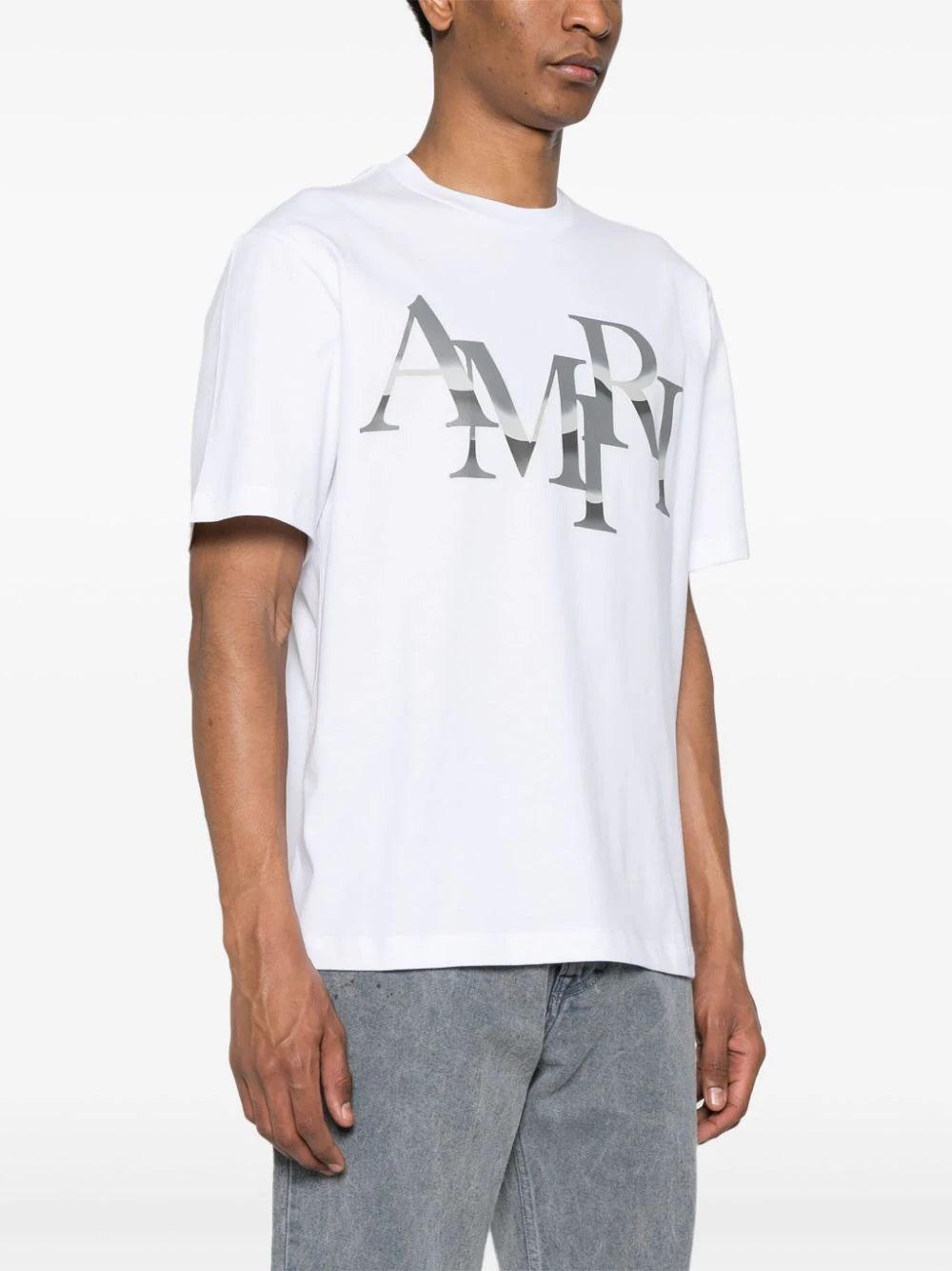 AMIRI Staggered Chrome T-shirt