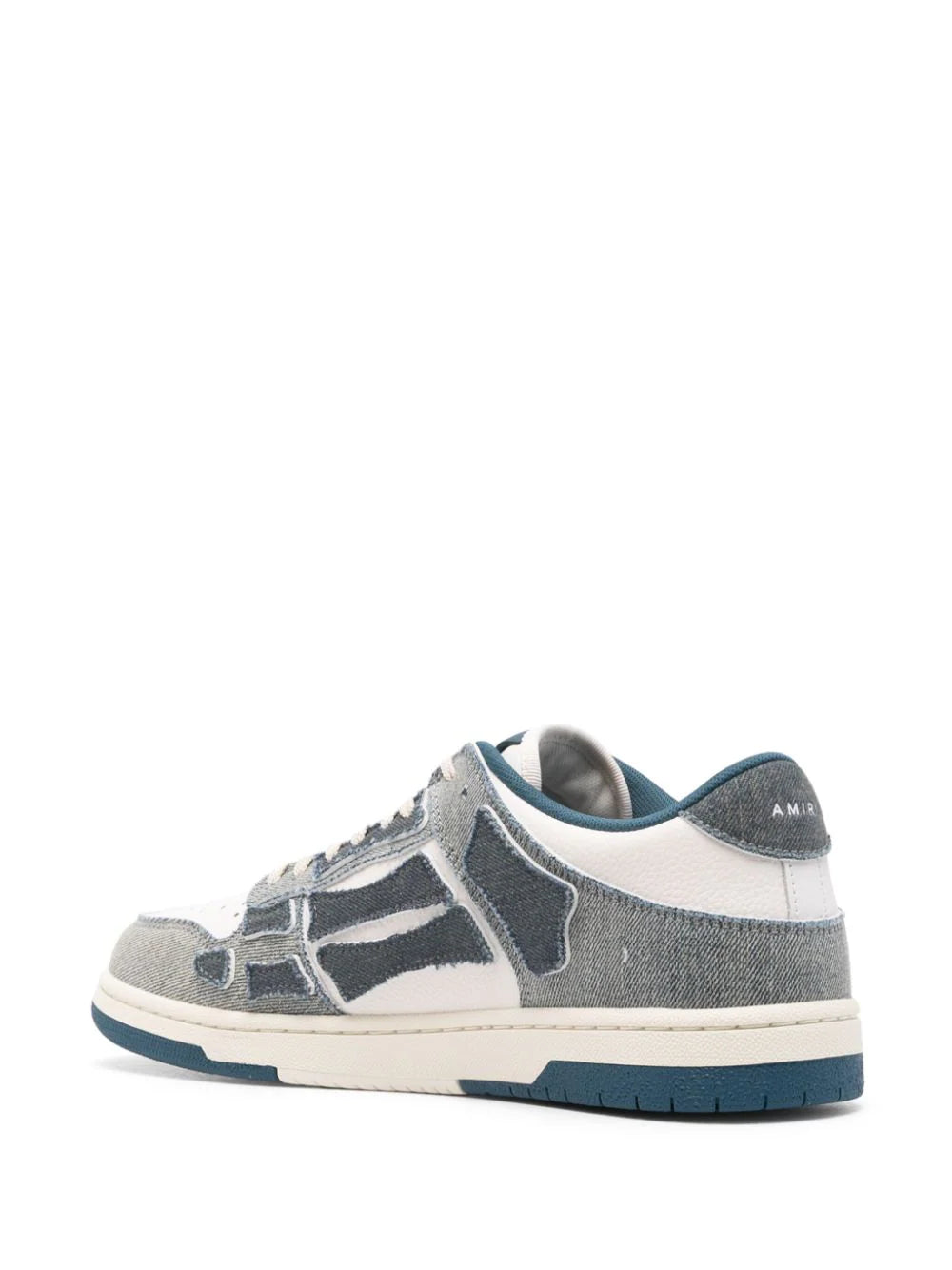 AMIRI Vintage Denim Skel Top Low Sneakers