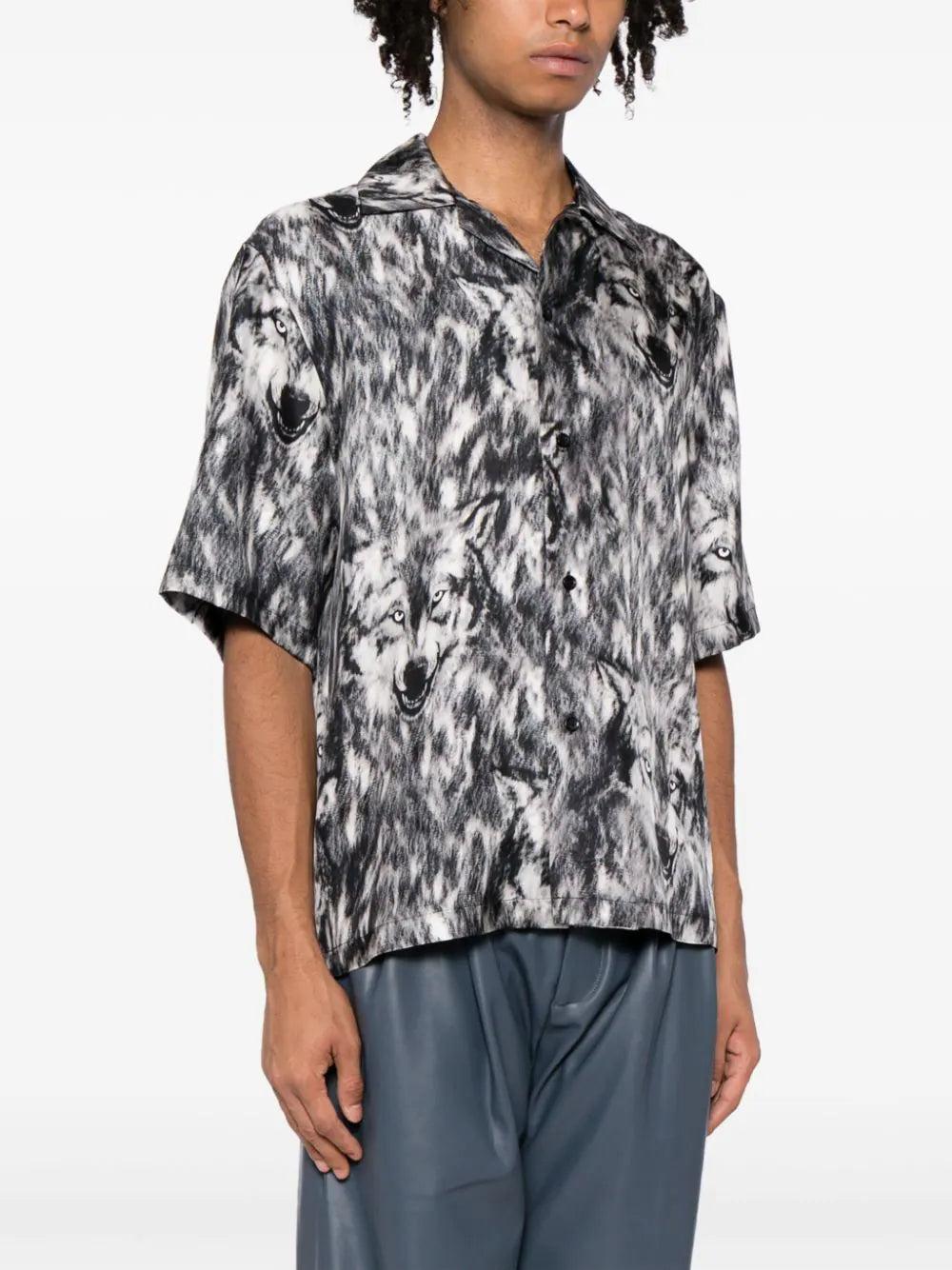 AMIRI Wolf Print Shirt