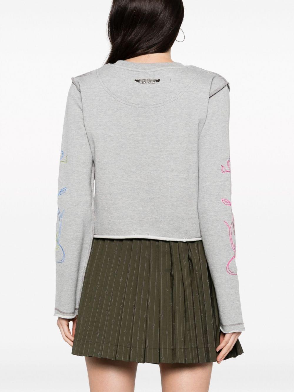 Andersson Bell Crazy Flower Sweatshirt