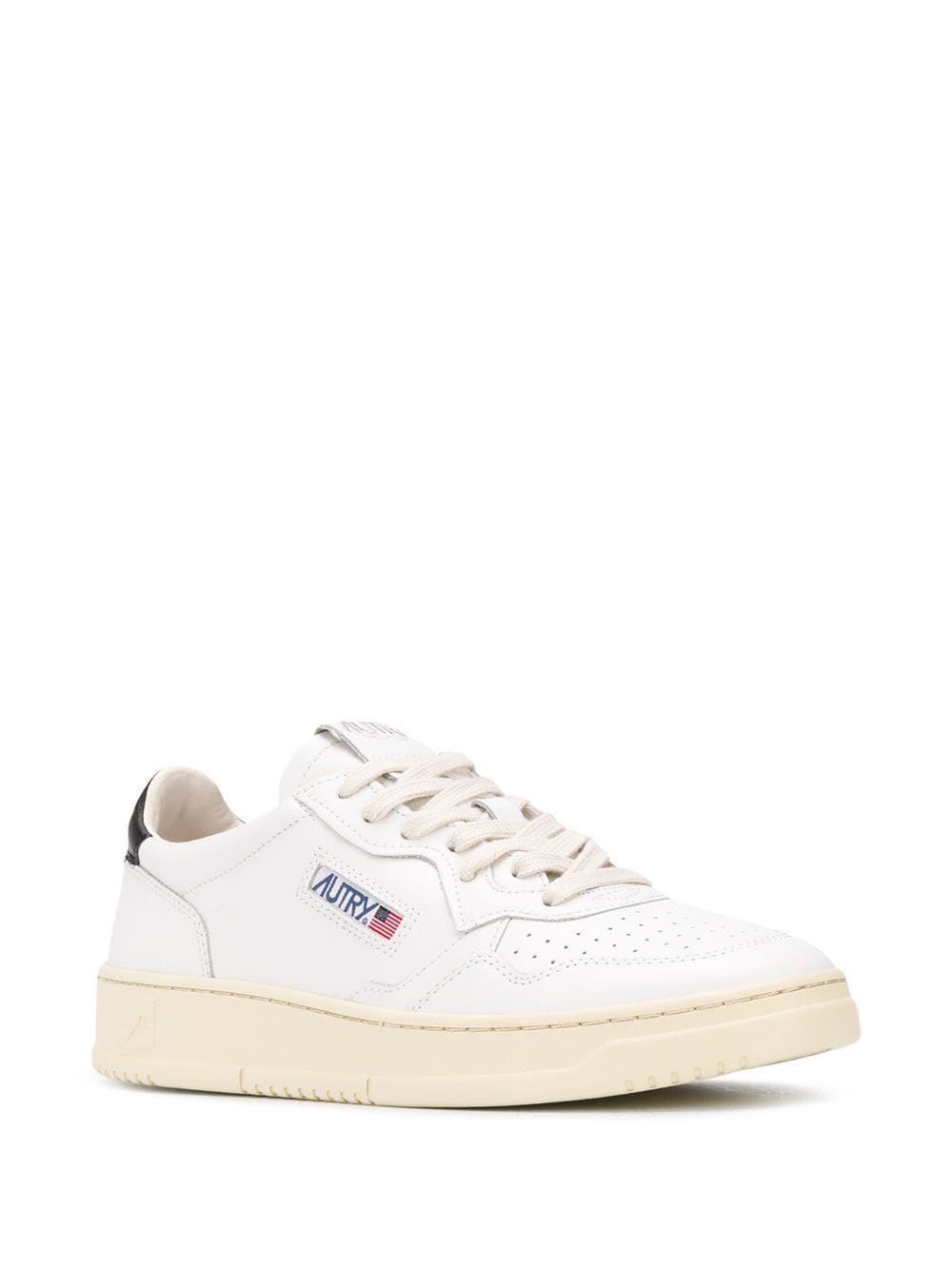 AUTRY Medalist Low Sneakers In White Leather