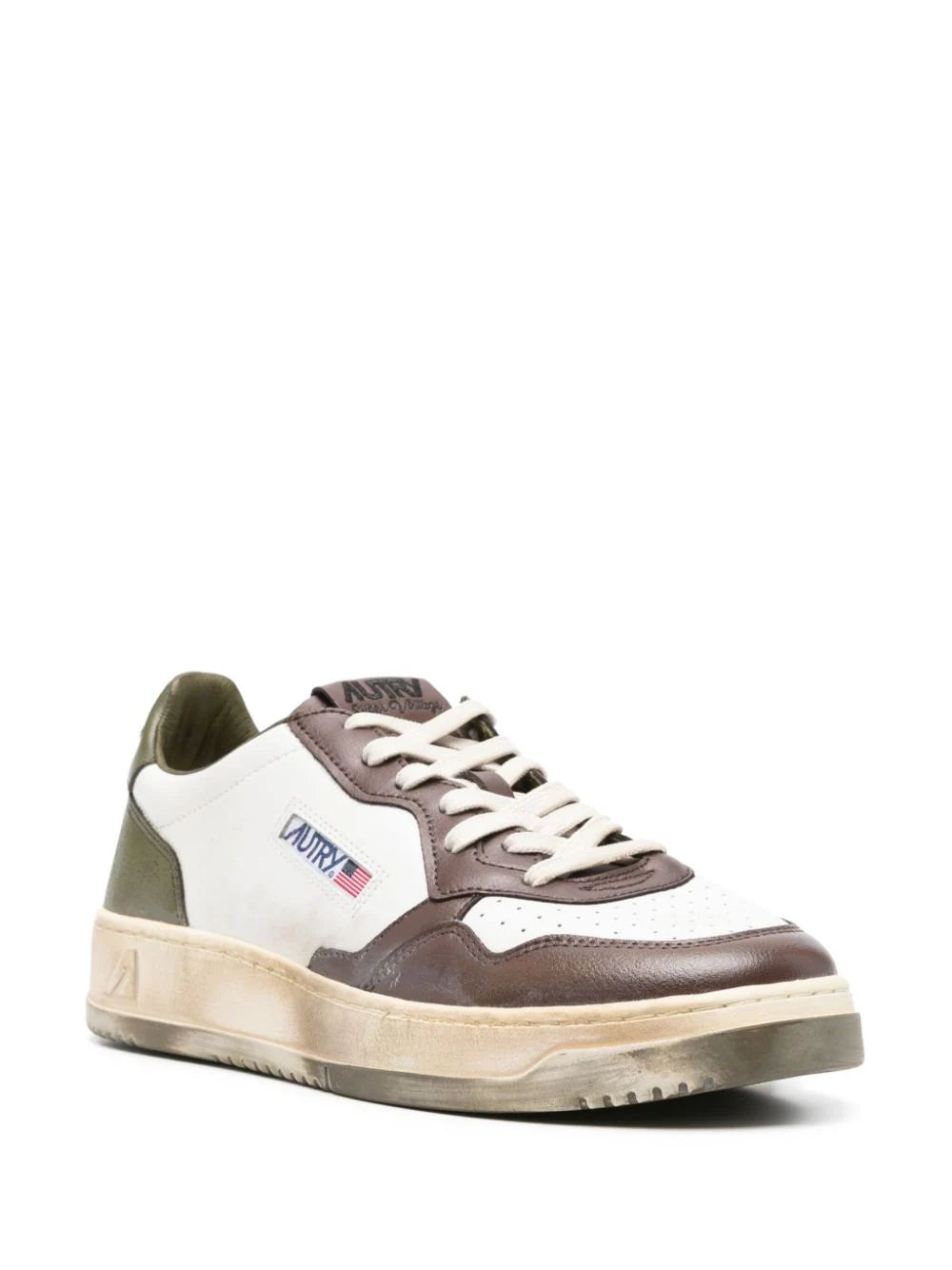 AUTRY Super Vintage Low Leather Sneakers