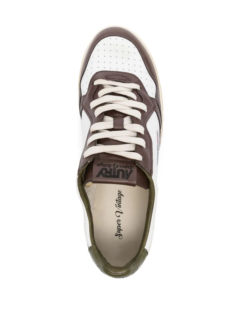 AUTRY Super Vintage Low Leather Sneakers