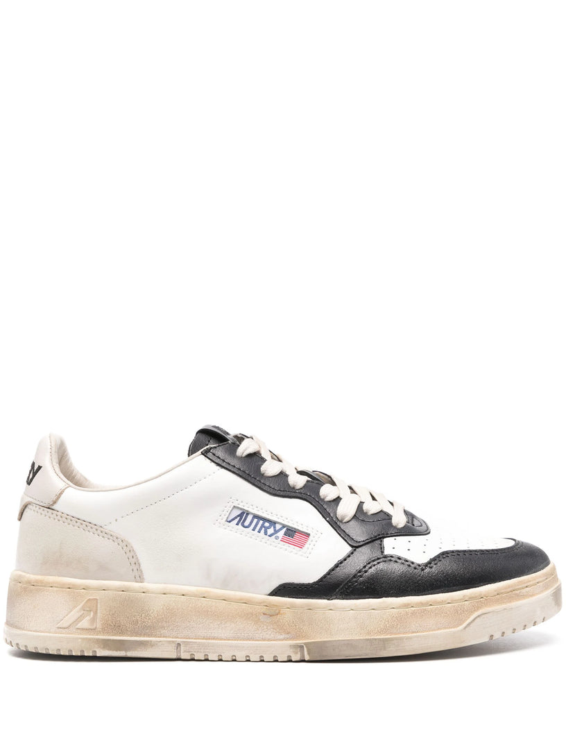 AUTRY Super vintage low leather sneakers