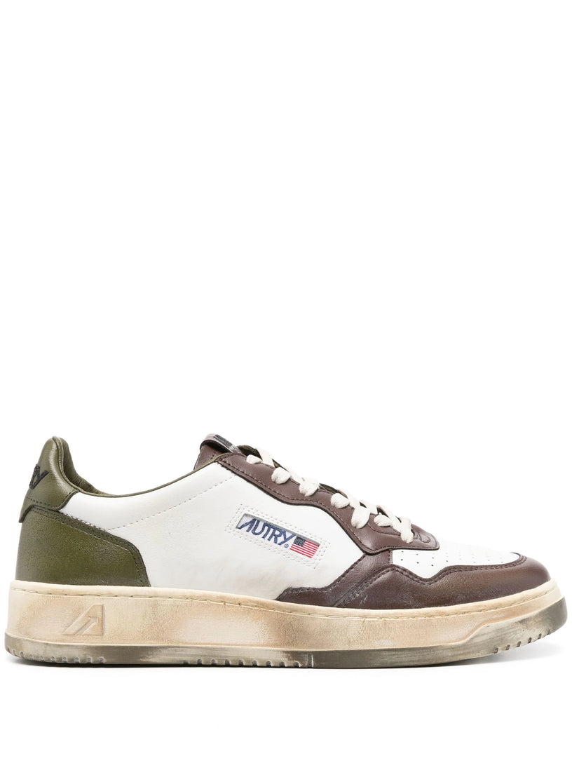 AUTRY Super vintage low leather sneakers