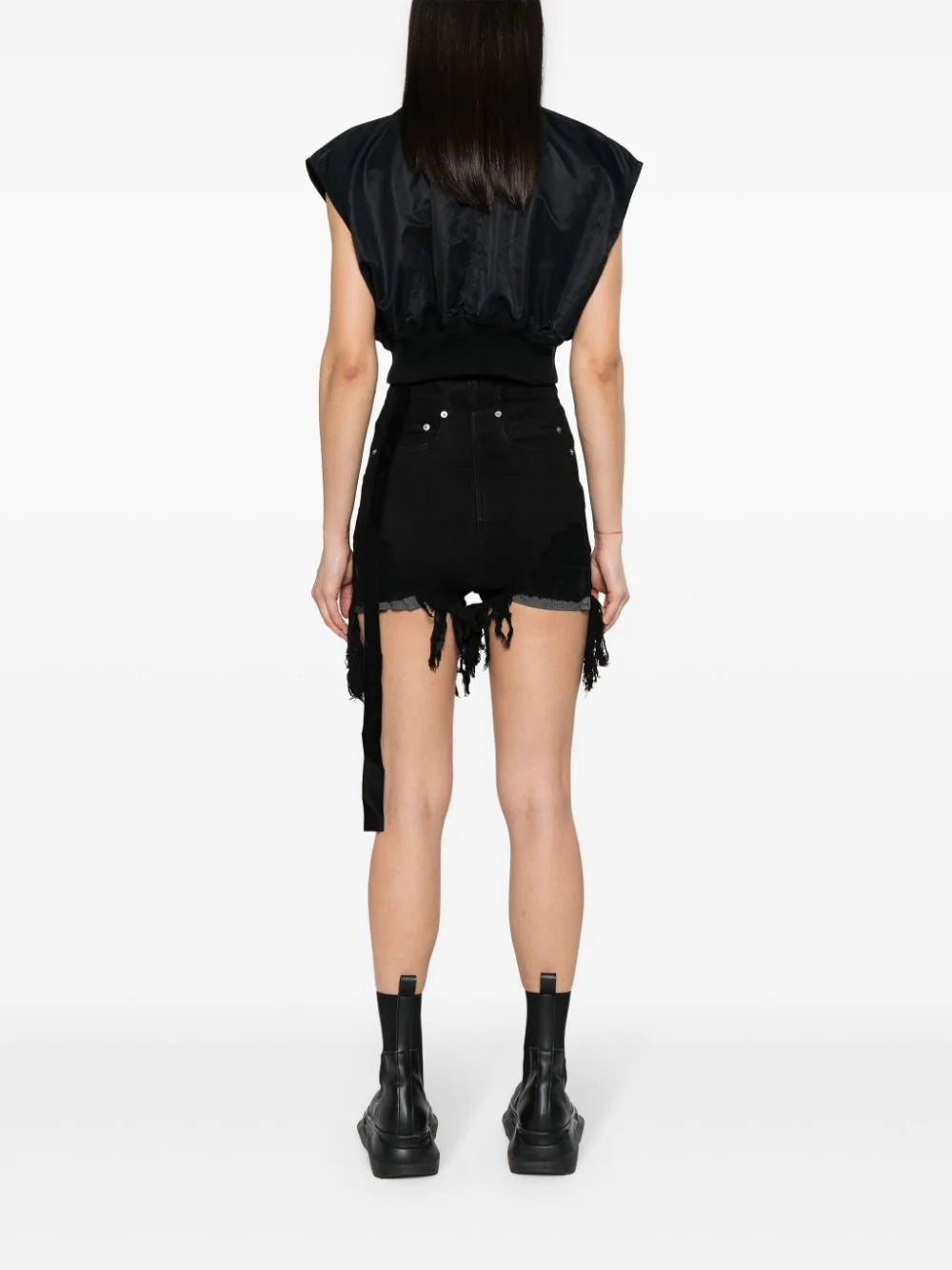 Rick Owens DRKSHDW Babel Tatlin Nylon Bomber Jacket