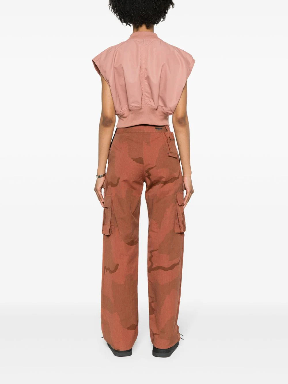 Rick Owens DRKSHDW Babel Tatlin Nylon Bomber Jacket