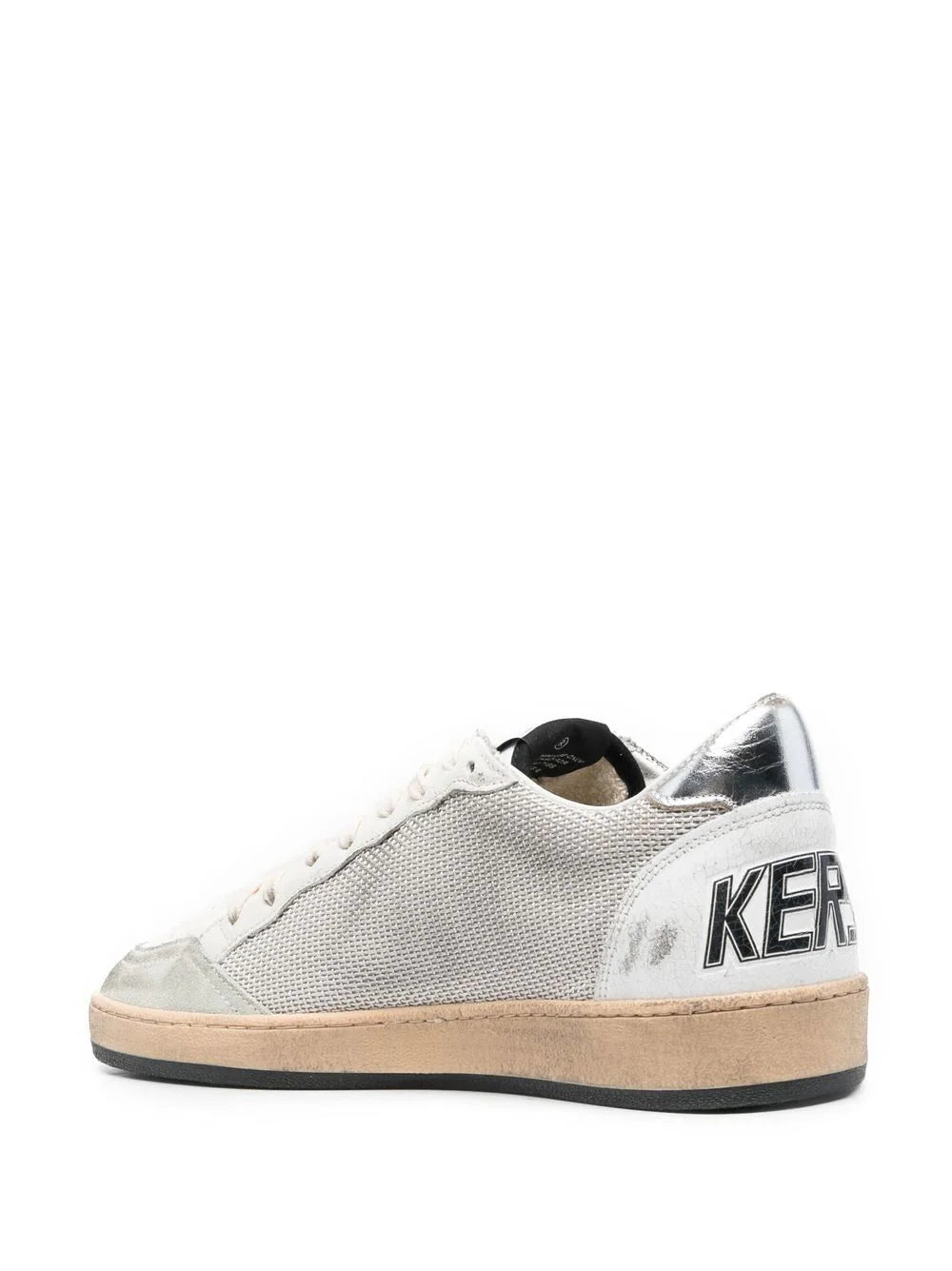 Golden Goose Ball Star Sneakers With Vintage Effect