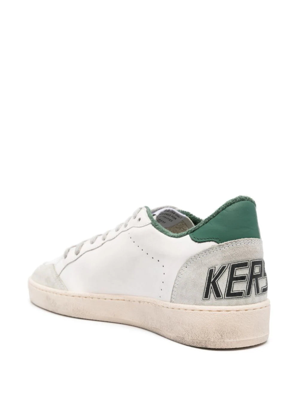 Golden Goose Ball-star Sneakers With Vintage Effect