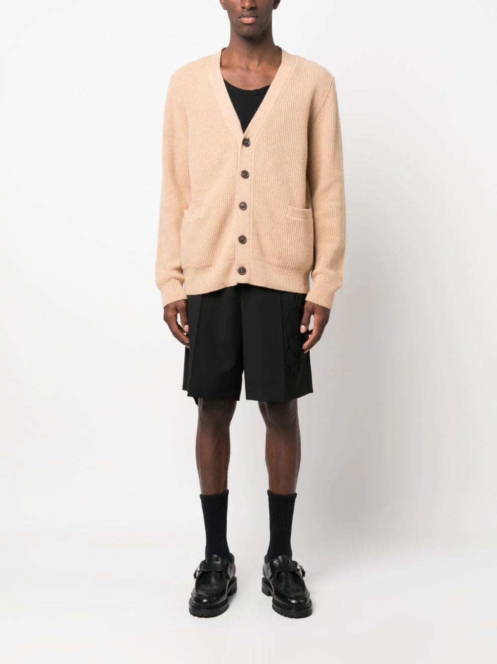 BALLANTYNE V-neck Wool Cardigan