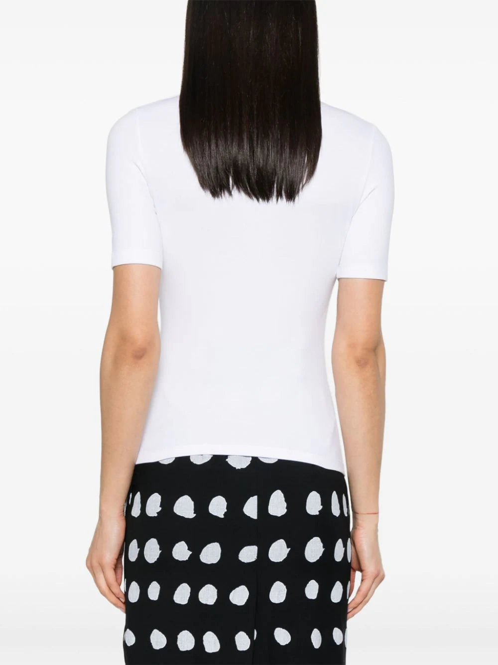 BALMAIN 6-button Jersey T-shirt