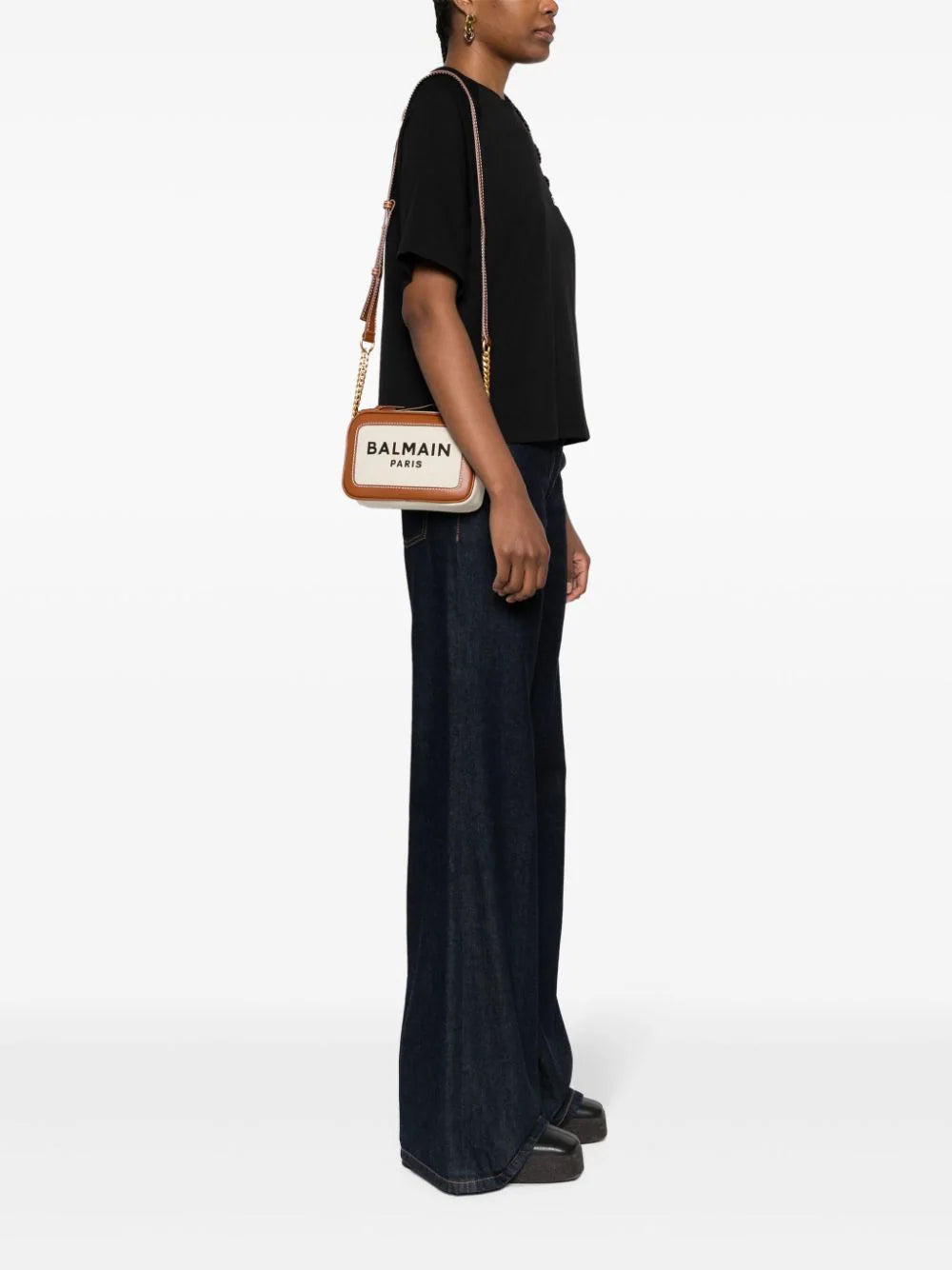 BALMAIN B-army Clutch Bag