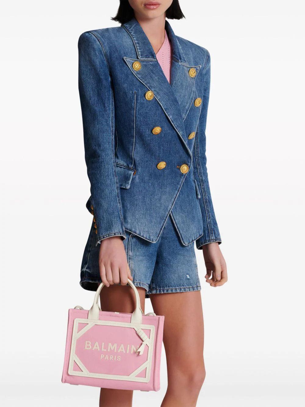 BALMAIN B-army Small Tote Bag