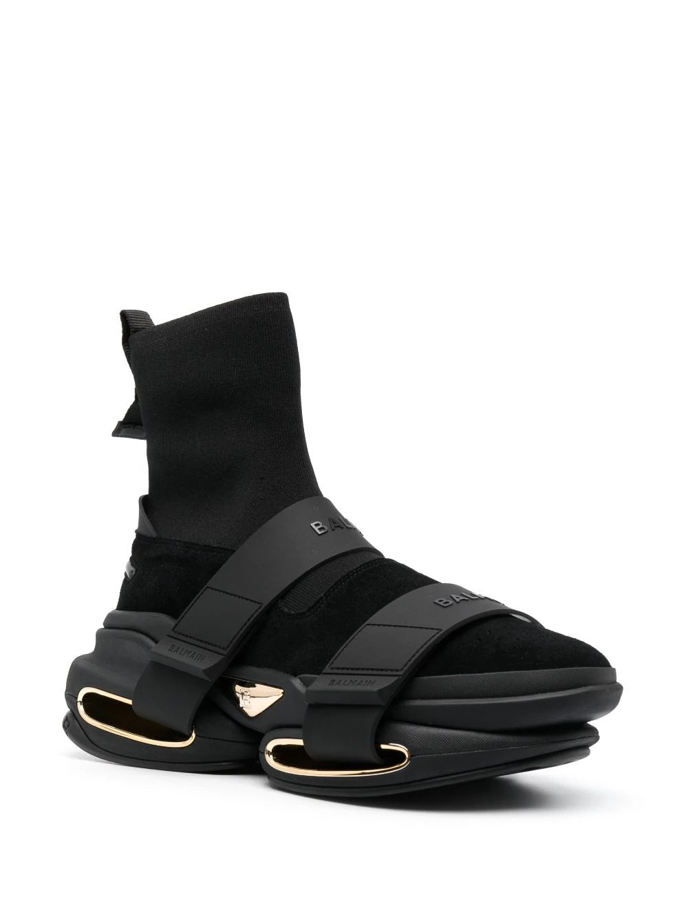 BALMAIN B-bold High-top Sneakers
