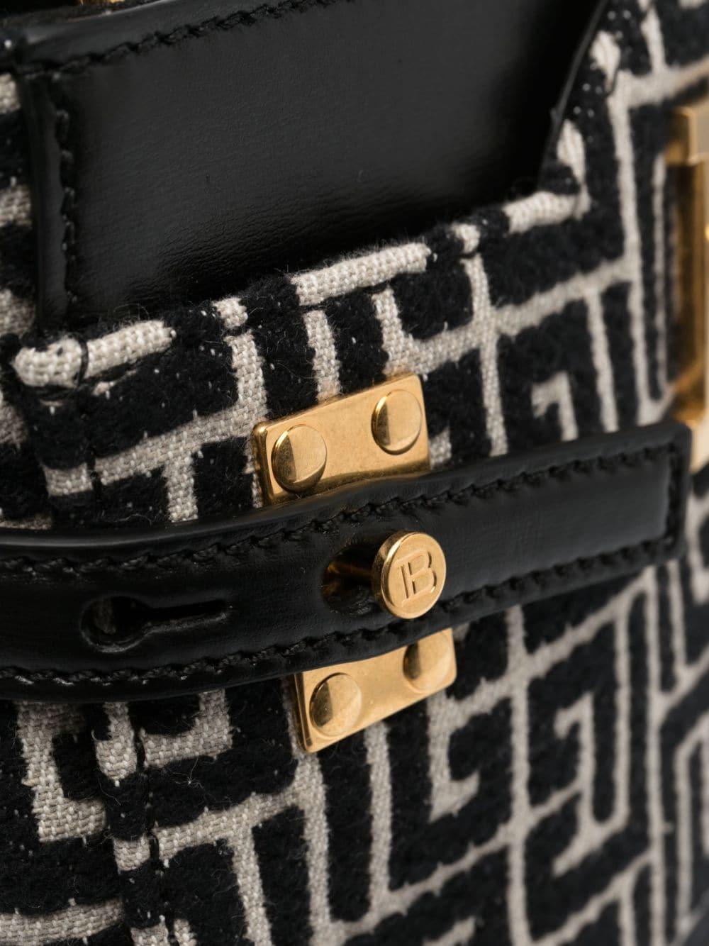 BALMAIN B-buzz 22 Top-handle Bag