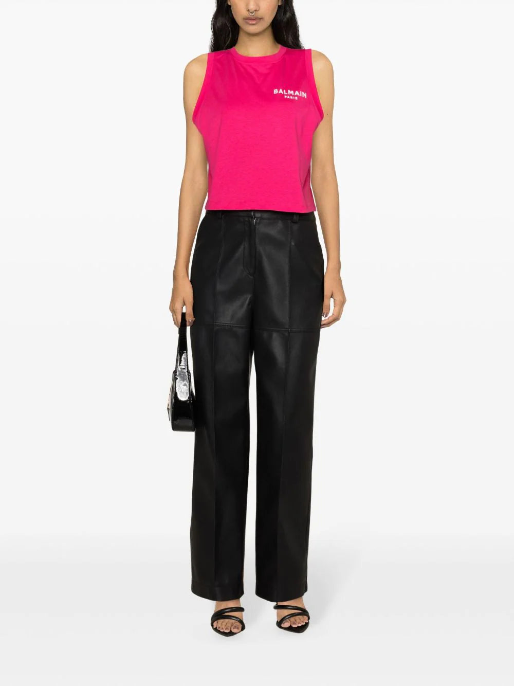 BALMAIN Balmain Flocked Tank Top