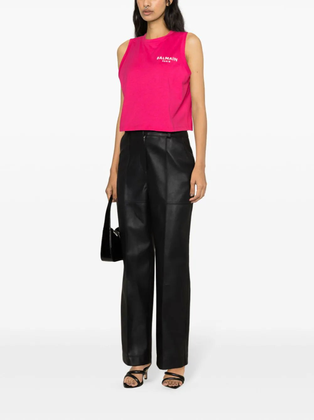 BALMAIN Balmain Flocked Tank Top