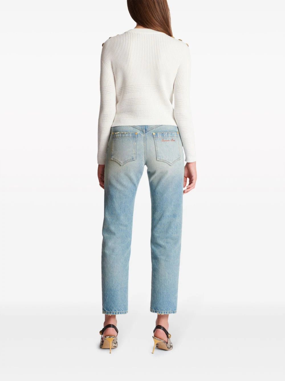 BALMAIN Balmain Signature Fine Knit Jumper