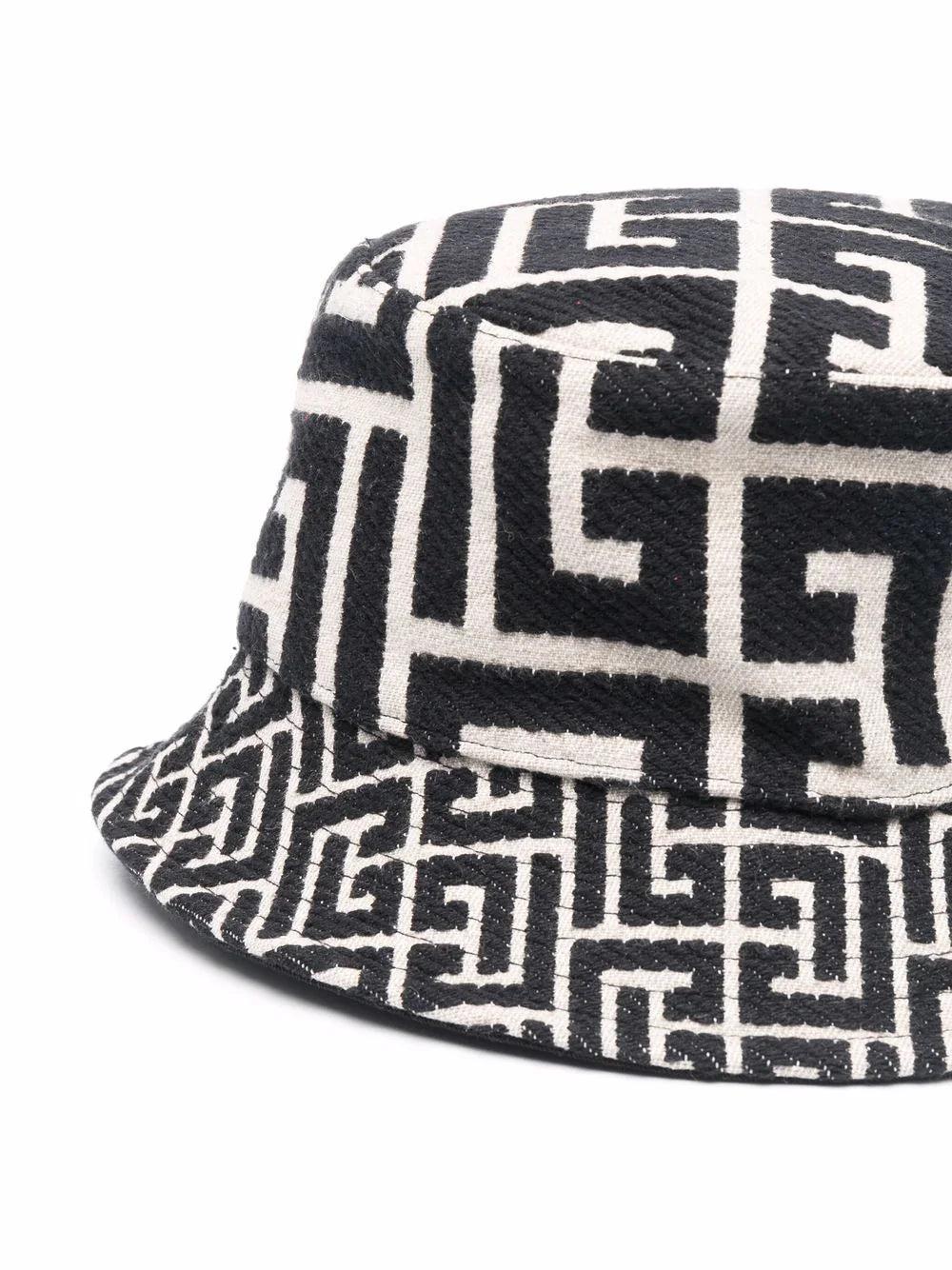 BALMAIN Bucket Hat With Balmain Paris Logo