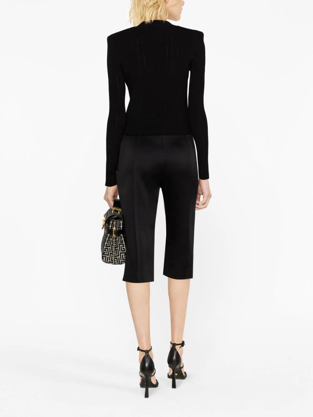 BALMAIN Buttoned Knit Cardigan
