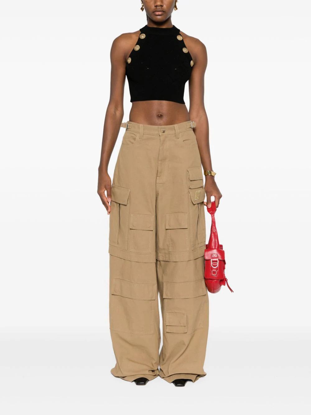 BALMAIN Fine Knit Top