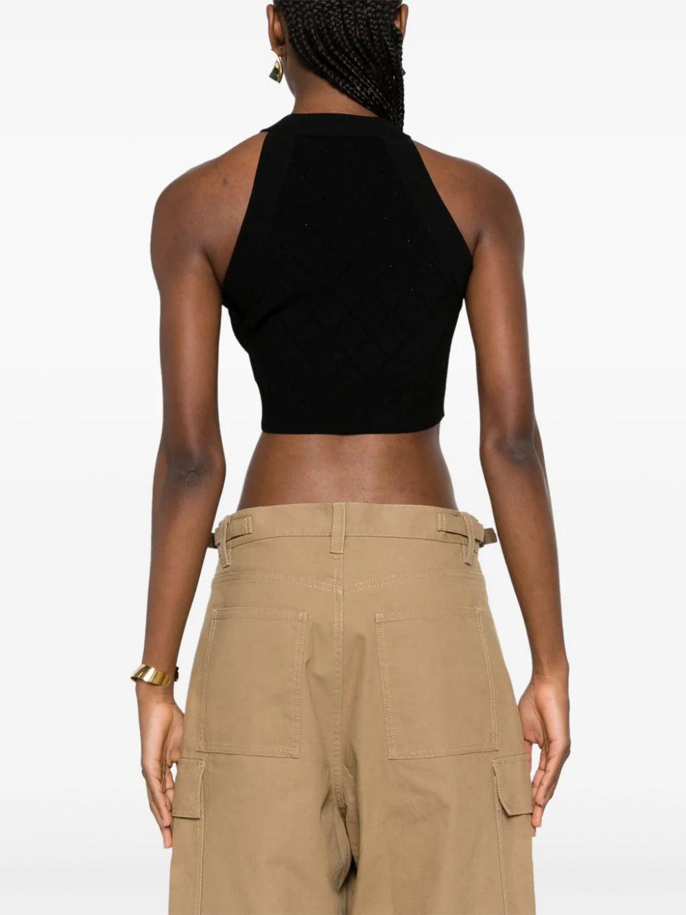BALMAIN Fine Knit Top