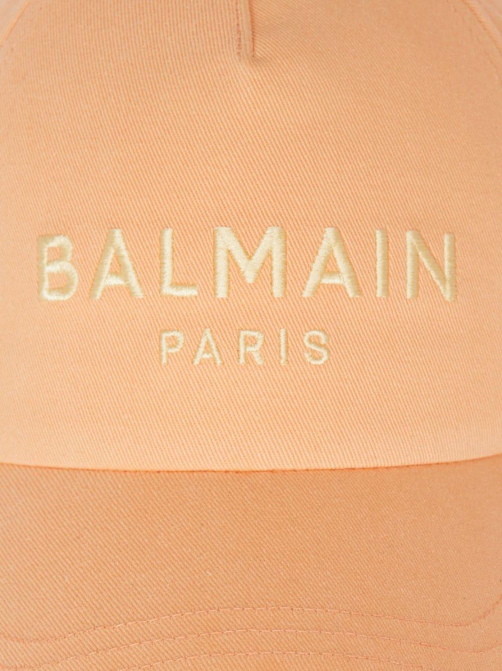 BALMAIN Hat With Balmain Paris Embroidery