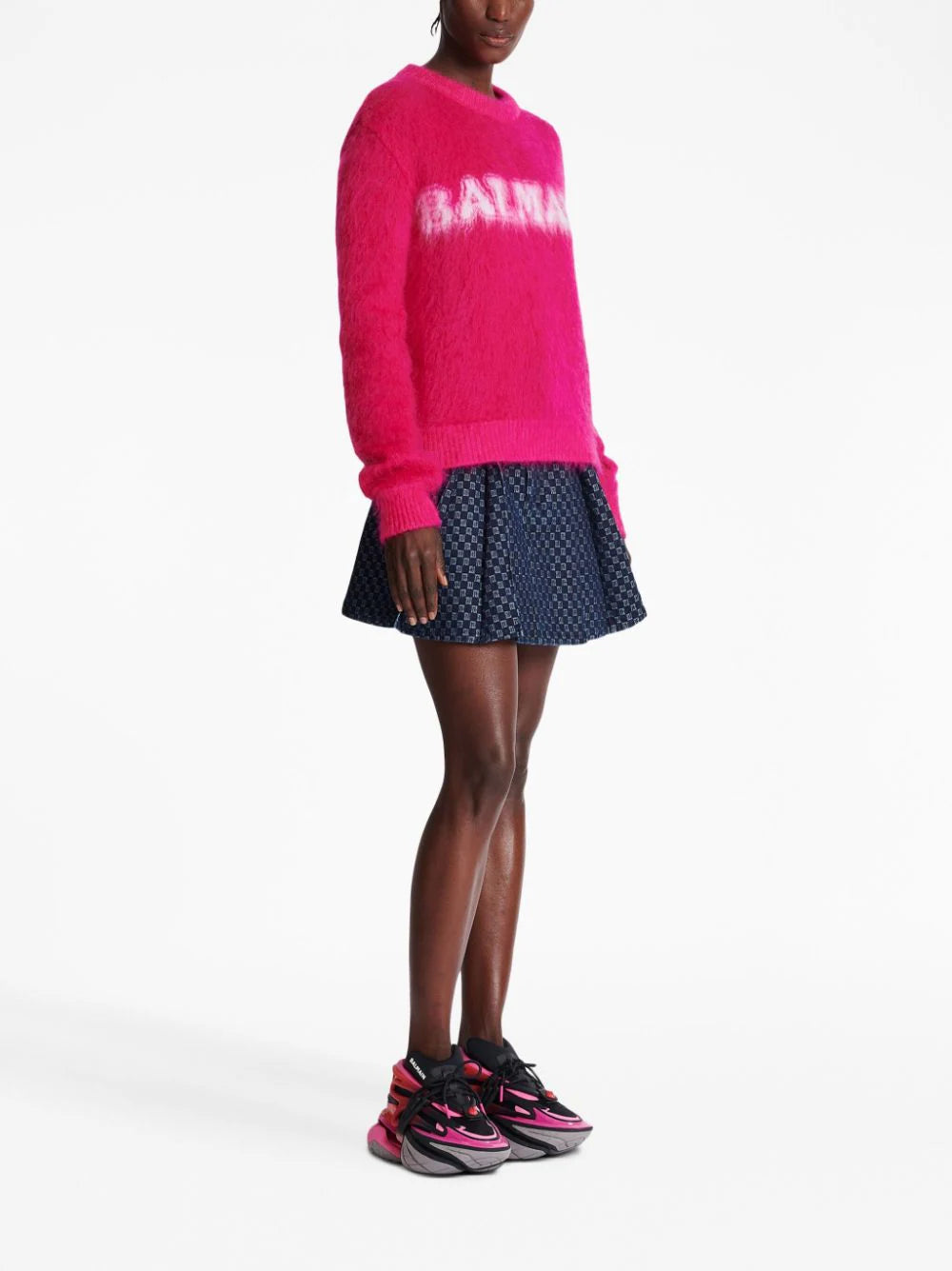 BALMAIN Jacquard Balmain Jumper