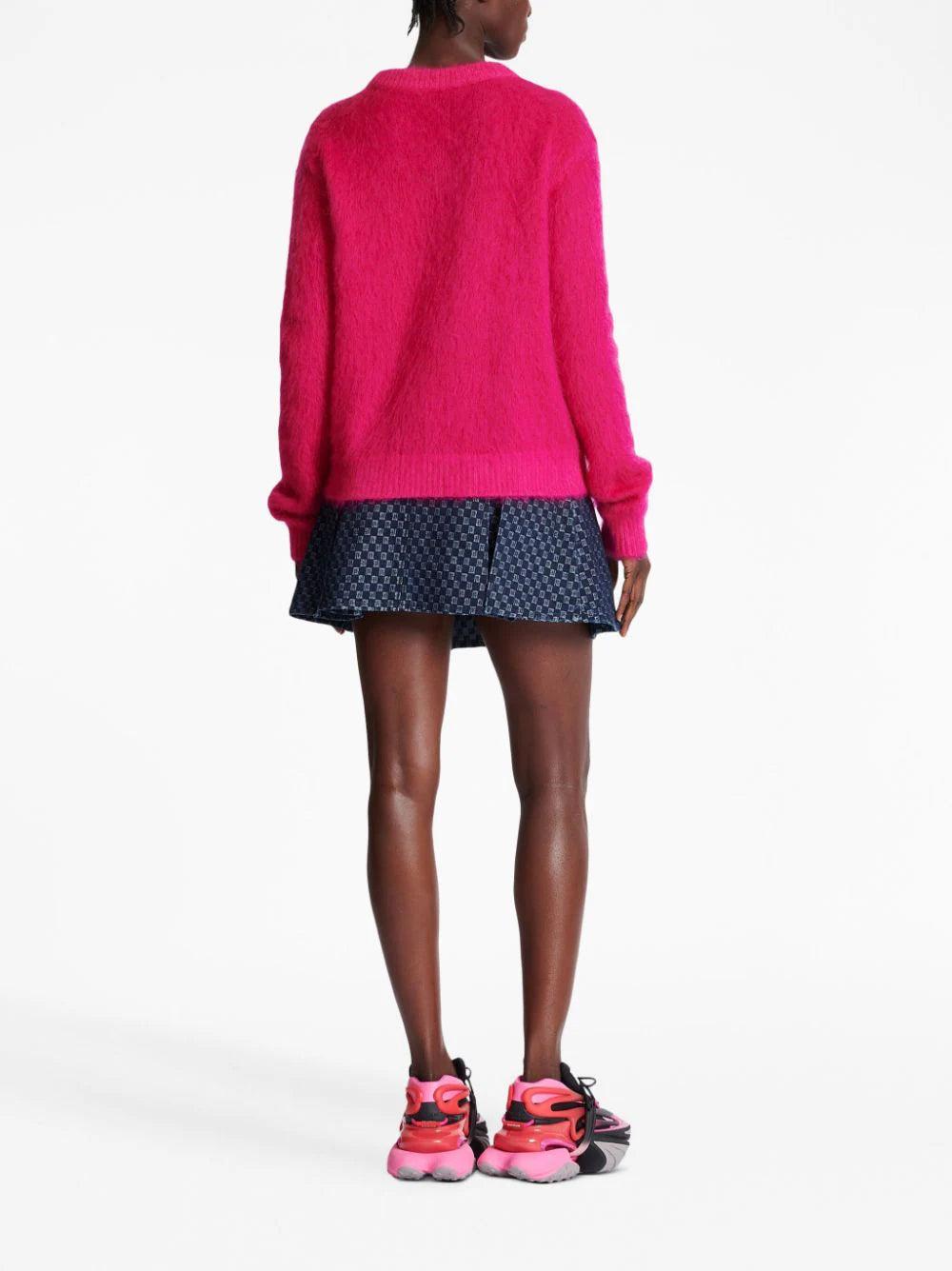 BALMAIN Jacquard Balmain Jumper