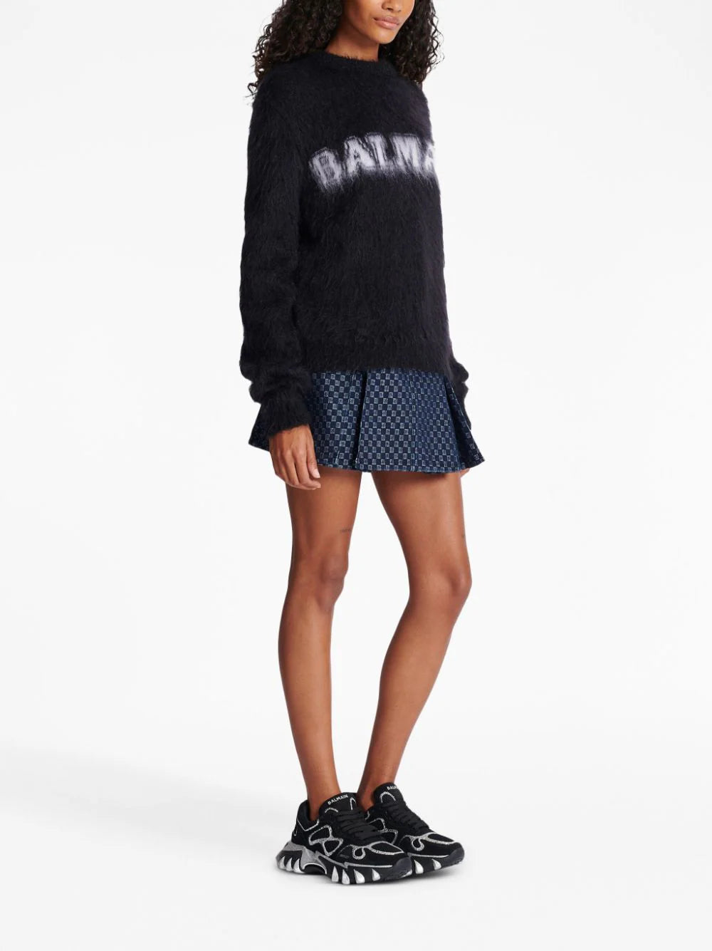 BALMAIN Jacquard Balmain Jumper