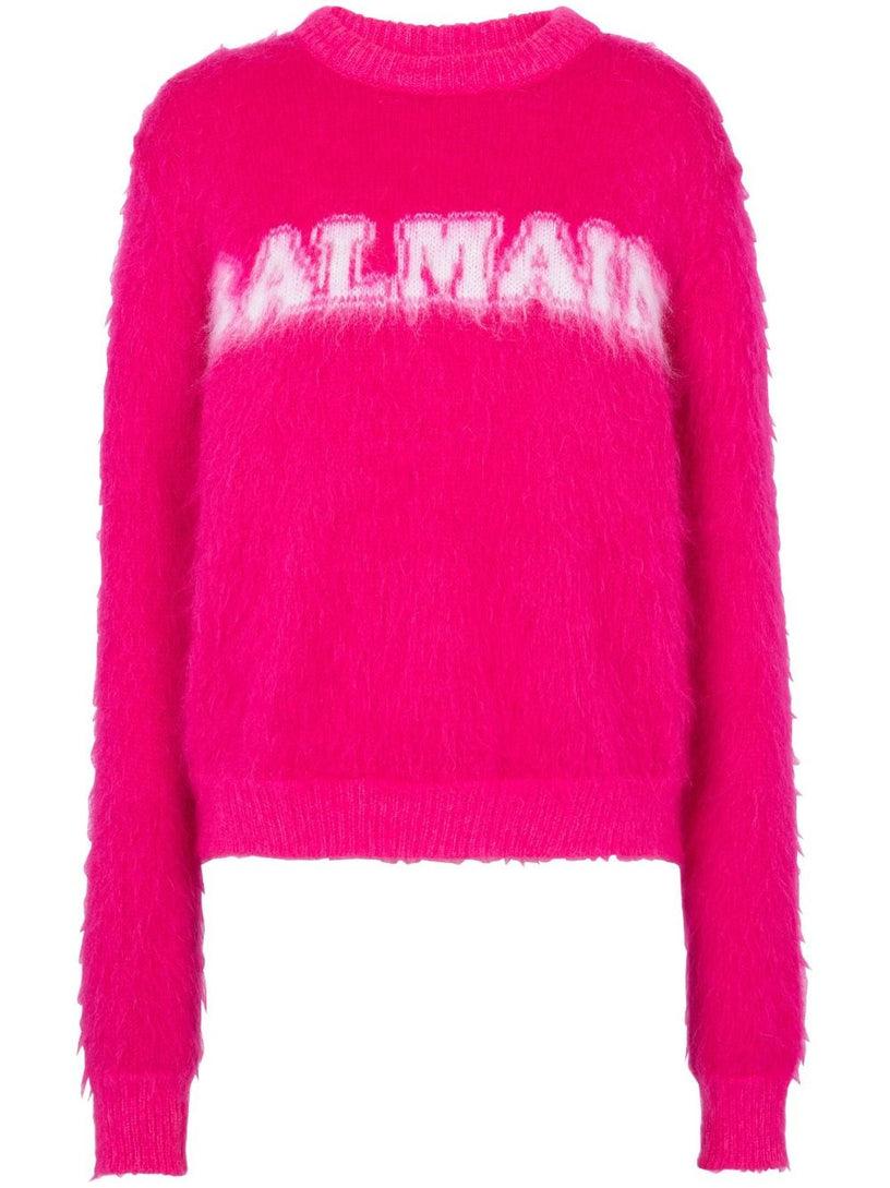 BALMAIN Jacquard balmain jumper