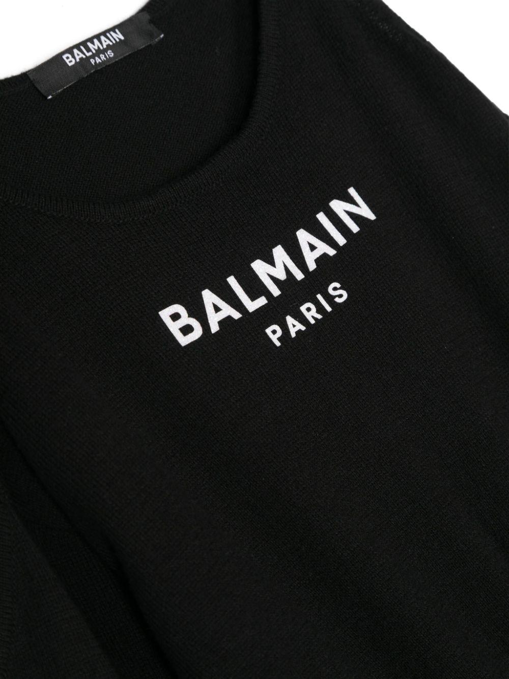 BALMAIN Kids Dress With Logo