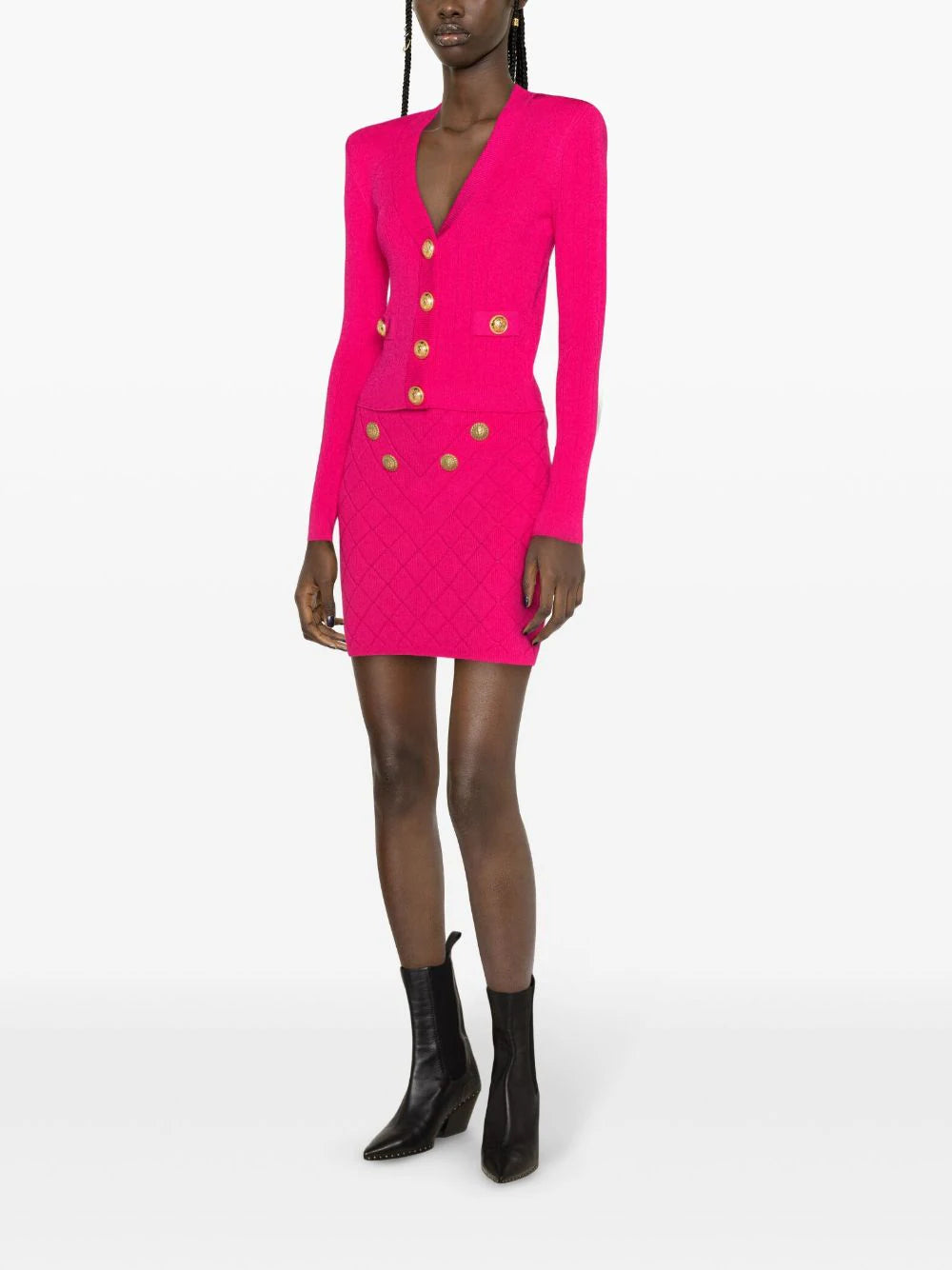 BALMAIN Knit Buttoned Cardigan