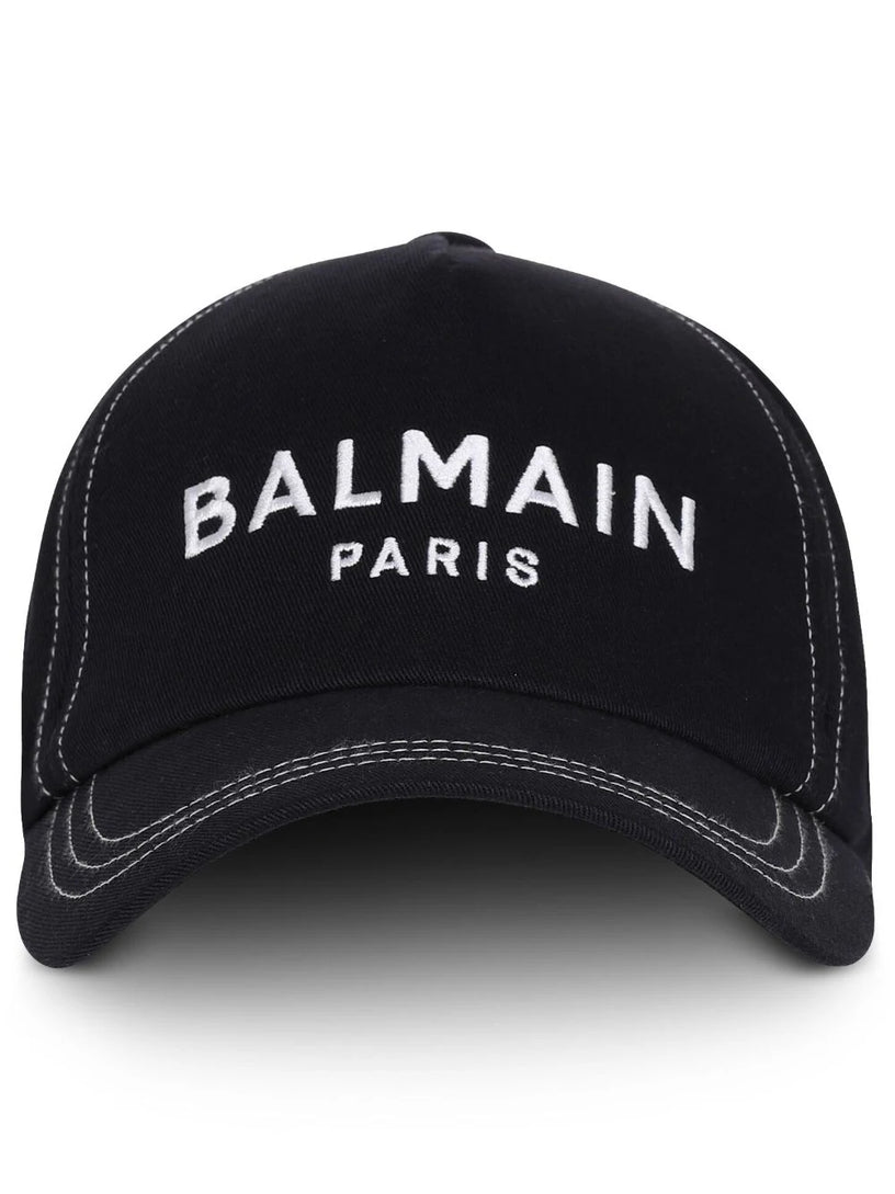 BALMAIN Logo baseball cap
