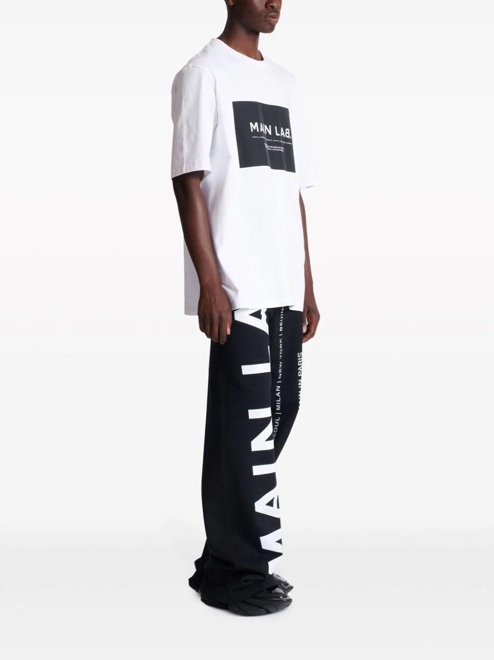 BALMAIN Main Lab T-shirt Label